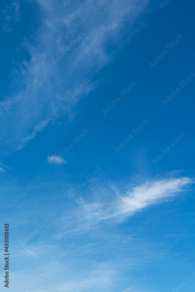 blue sky with white cirrus clouds blue sky with white cirrus clouds