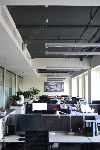 Modern office interior open space