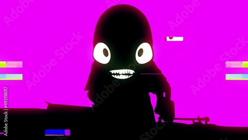 Cartoon Disco Dancers Freaks. Part of a collection