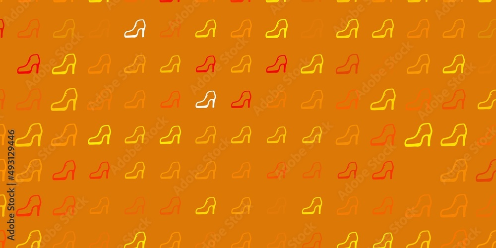 Light green, yellow vector texture with women's rights symbols. Light green, yellow vector texture with women's rights symbols.