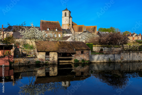 Brou Townscape - Eure et Loir, France