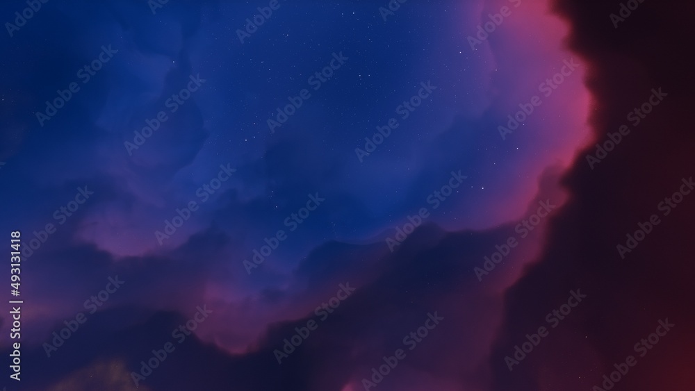 Nebula in space, science fiction wallpaper, stars and galaxy, 3d illustration
Nebula in space, science fiction wallpaper, stars and galaxy, 3d illustration