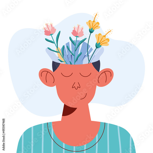 boy mental health character
