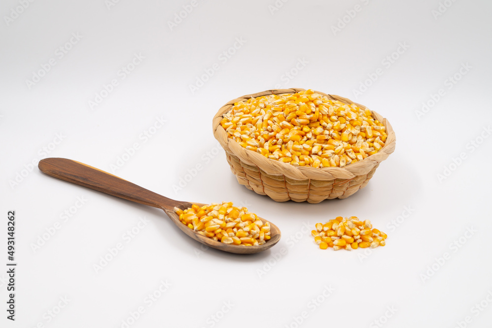 Corn. Cereal originating in America. It is one of the main foods worldwide. Corn. Cereal originating in America. It is one of the main foods worldwide.