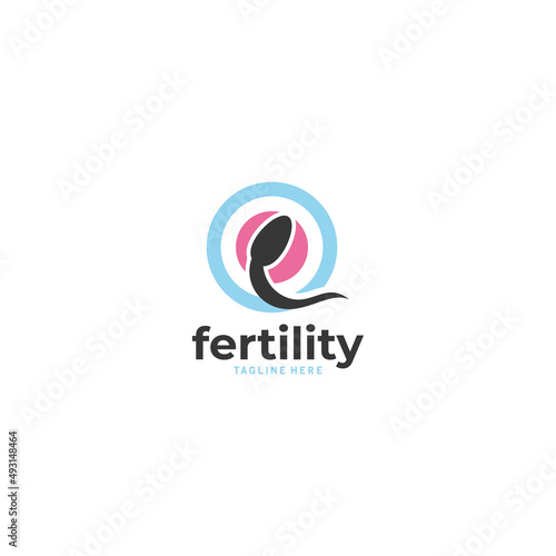 Fertility logo icon vector isolated concept