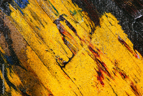 abstract oil paint texture war in Ukraine 