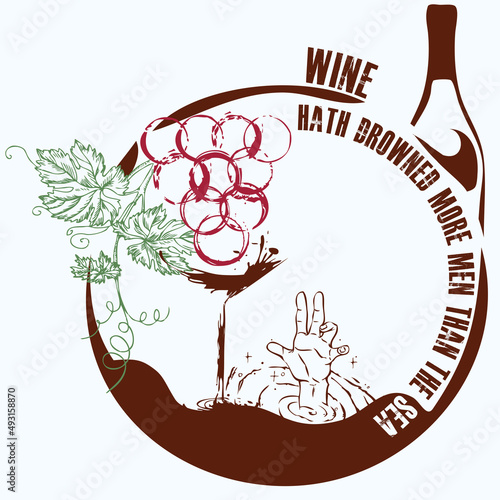 Drink wine carefully