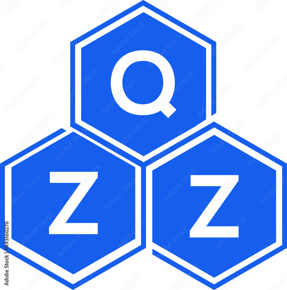 QZZ letter logo design on black background. QZZ creative initials letter logo concept. QZZ letter design. QZZ letter logo design on black background. QZZ creative initials letter logo concept. QZZ letter design.