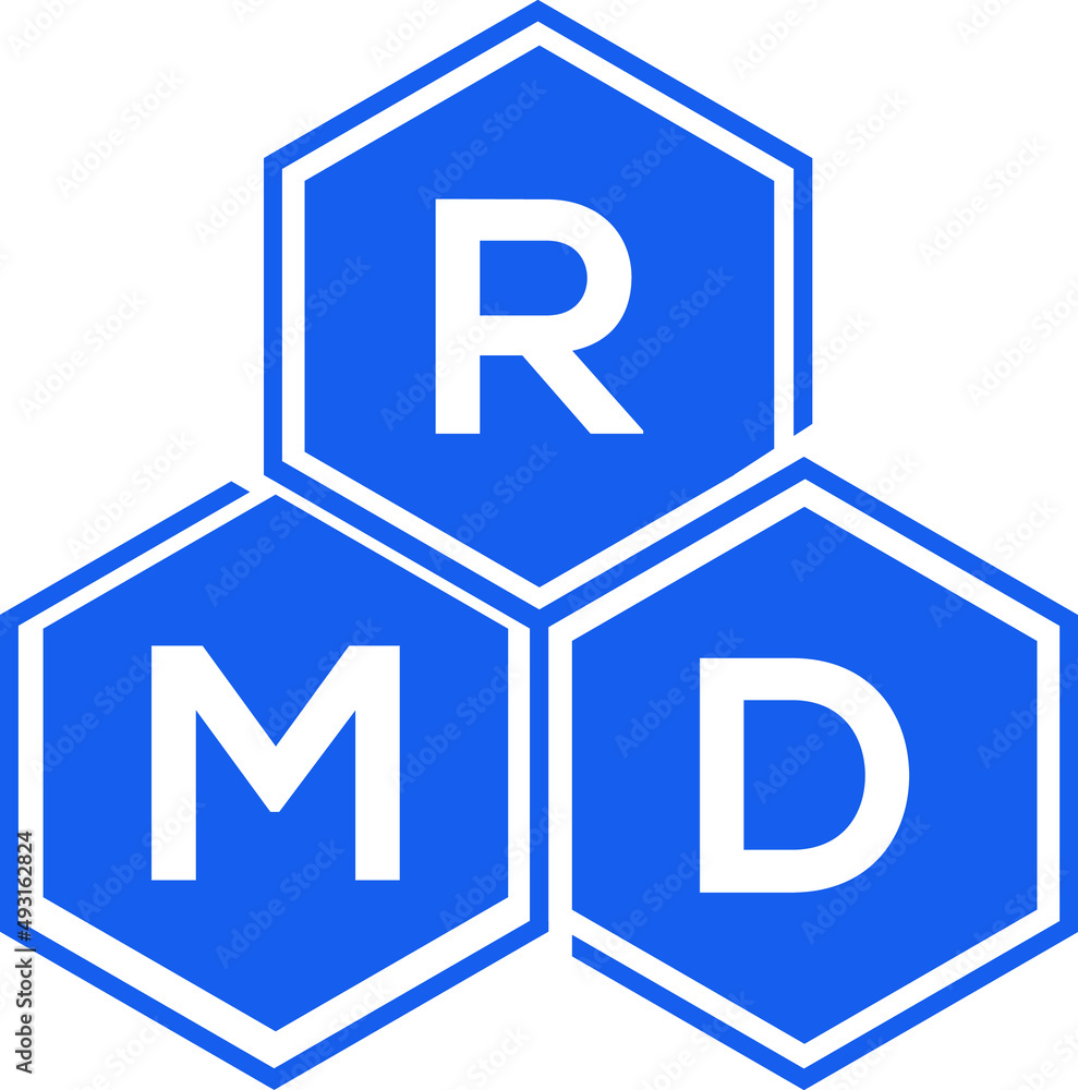RMD letter logo design on black background. RMD creative initials letter logo concept. RMD letter design. RMD letter logo design on black background. RMD creative initials letter logo concept. RMD letter design.