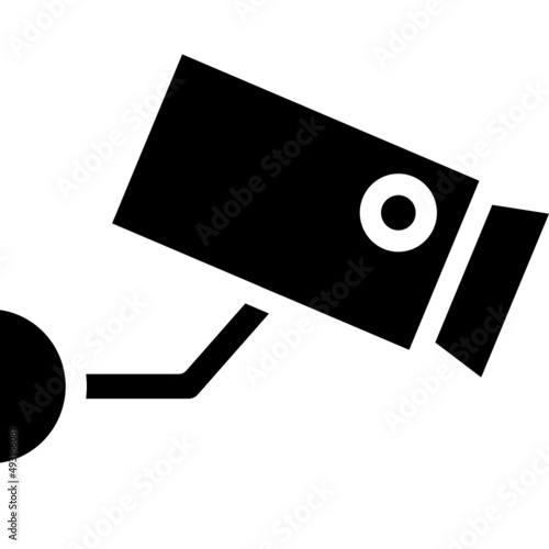 cctv icon vector