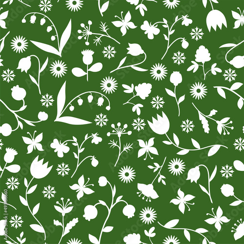 Floral seamless pattern