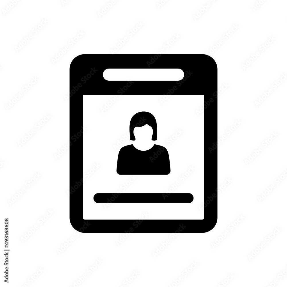 Card identity icon Card identity icon