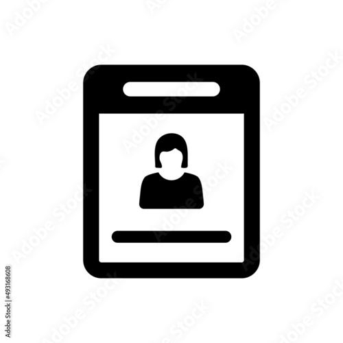 Card identity icon