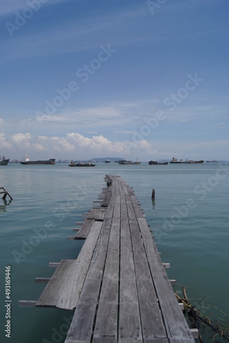 walk path in to sea