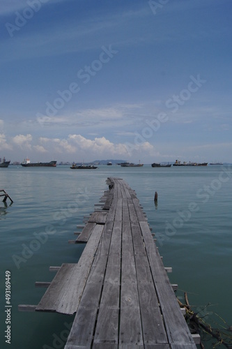 walk path in to sea