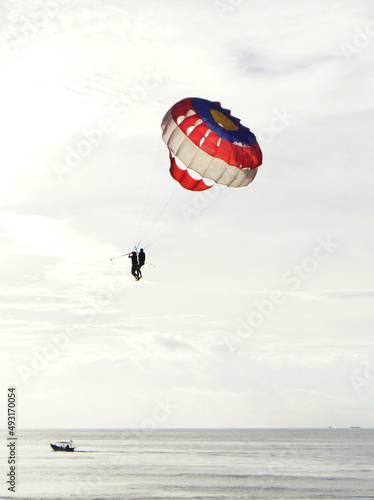 casual sport over the sea