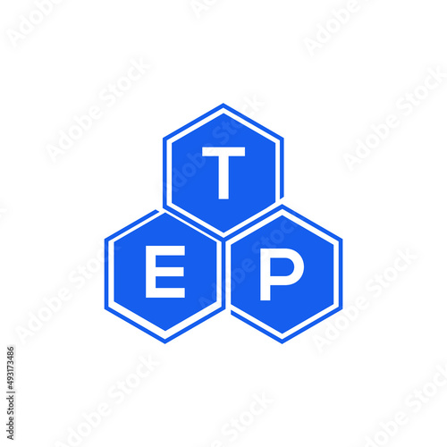 TEP letter logo design on black background. TEP creative initials letter logo concept. TEP letter design. 