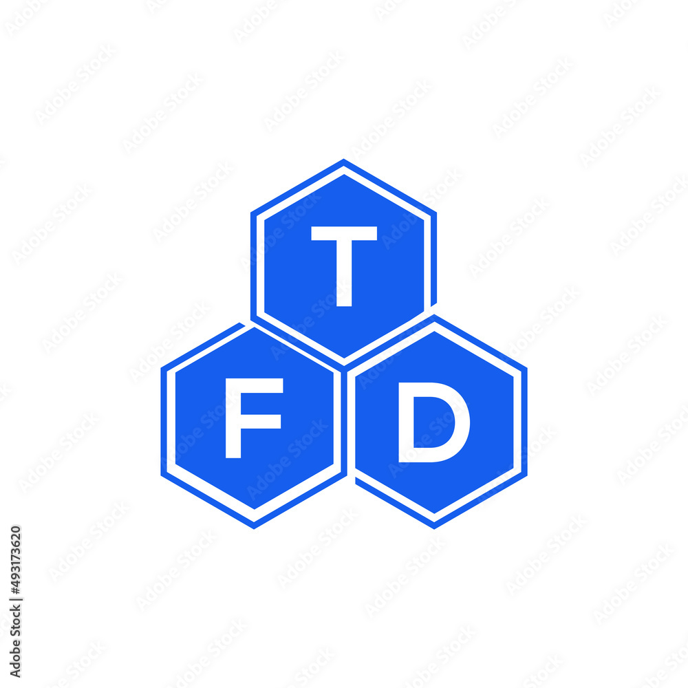 TFD letter logo design on black background. TFD creative initials letter logo concept. TFD letter design. TFD letter logo design on black background. TFD creative initials letter logo concept. TFD letter design.