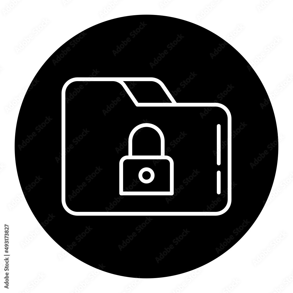 folder and padlock folder and padlock