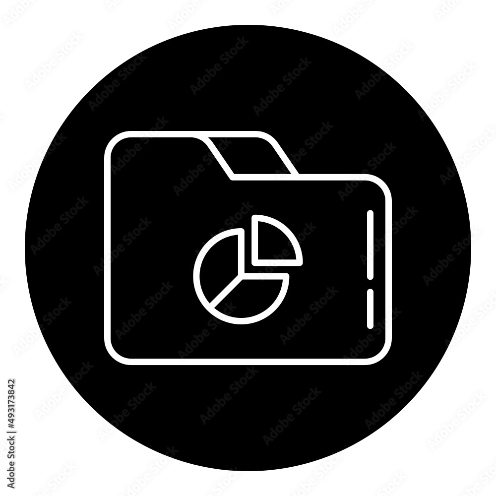 folder and chart business