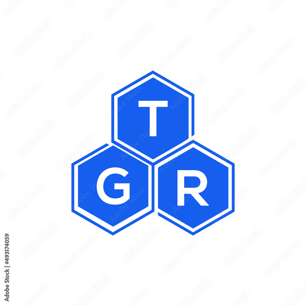 TGR letter logo design on black background. TGR creative initials letter logo concept. TGR letter design. TGR letter logo design on black background. TGR creative initials letter logo concept. TGR letter design.