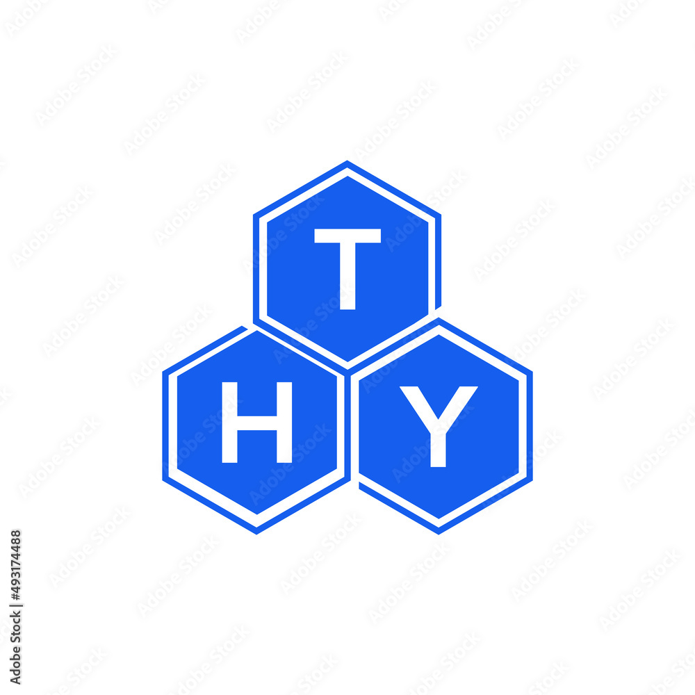 THY letter logo design on black background. THY creative initials letter logo concept. THY letter design. THY letter logo design on black background. THY creative initials letter logo concept. THY letter design.