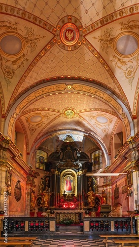 Wnętrze Kościoła Świętego Mikołaja w Krakowie © Michal45