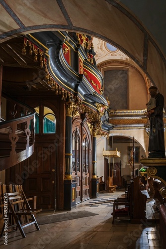 Wnętrze Kościoła Świętego Mikołaja w Krakowie © Michal45
