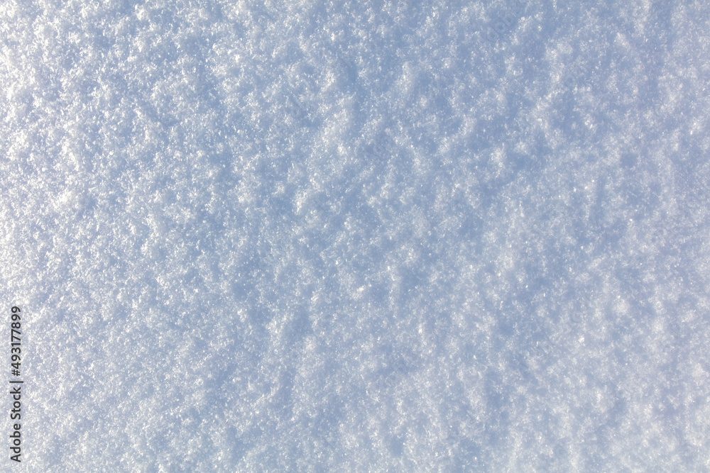Obraz premium Snowy crust as an abstract background.