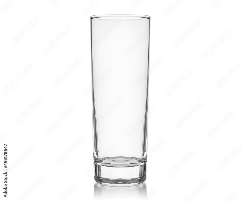 Empty transparent glass cup, shot glass, glass for wine, whiskey, cognac, martini, beer, juice and other drinks, isolated on white background. Dishes for bar, restaurant, pub. Empty transparent glass cup, shot glass, glass for wine, whiskey, cognac, martini, beer, juice and other drinks, isolated on white background. Dishes for bar, restaurant, pub.