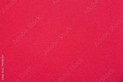 Red Fabric Empty Textile Background Texture Copy Space