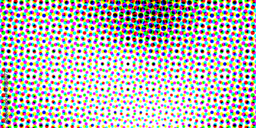 abstract comic art background with pop art halftone