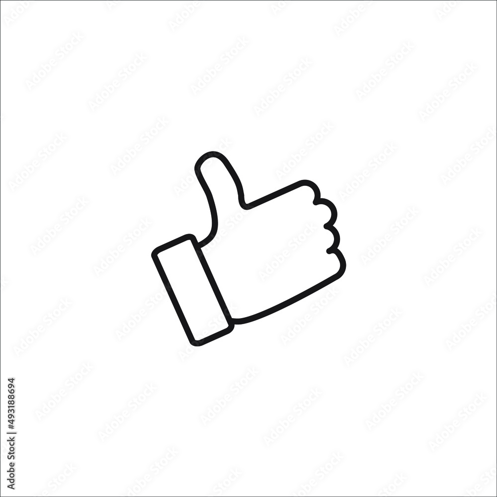 thumb icons symbol vector elements for infographic web thumb icons symbol vector elements for infographic web