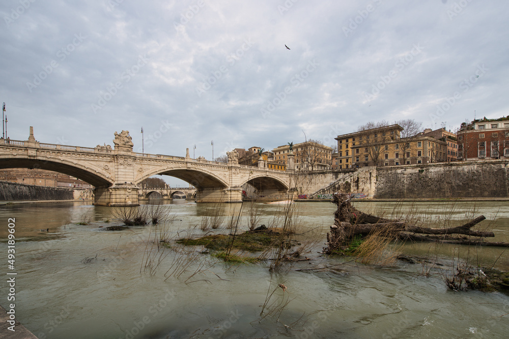 The River Tiber in Rome
