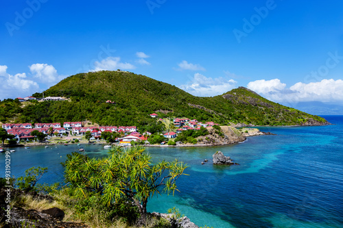 Bay of Marigot  Terre-de-Haut  Iles des Saintes  Les Saintes  Guadeloupe  Lesser Antilles  Caribbean.