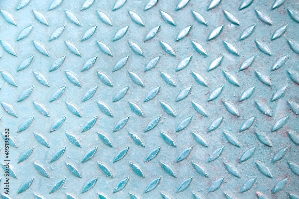 Light blue green steel plate texture in seamless shaped patterns abstract background Light blue green steel plate texture in seamless shaped patterns abstract background