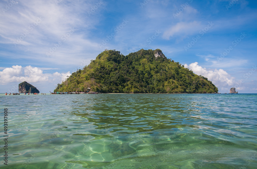 Obraz premium Tub Island in Andaman Sea, Krabi Province, Southern Thailand