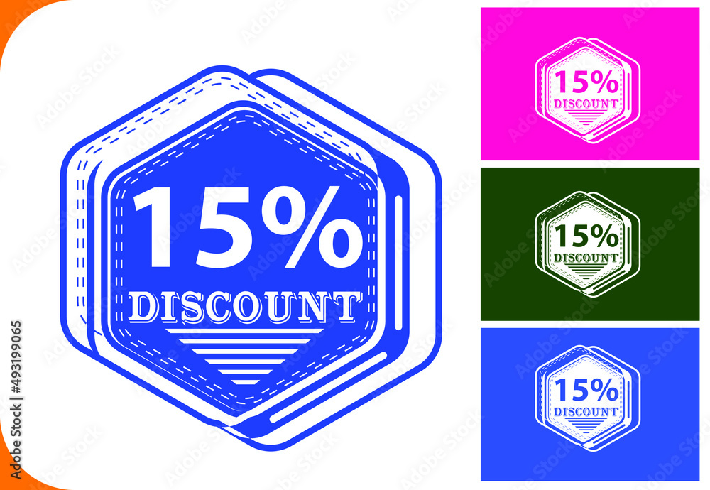 15 percent off new offer logo and icon design template 15 percent off new offer logo and icon design template