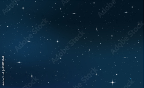 star background in space, galaxy, starry night sky