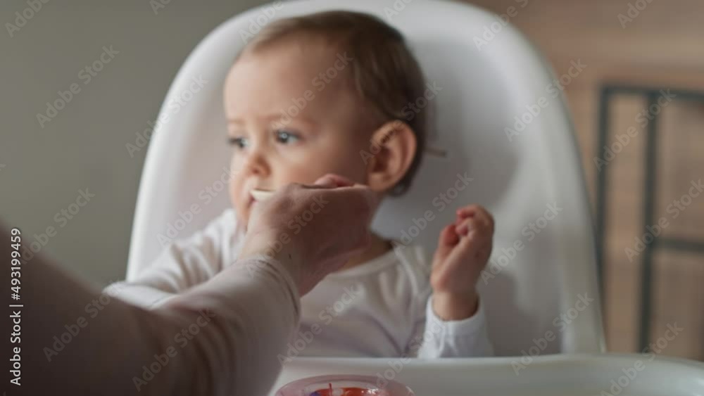 Video of mother gives medicine for her daughter at home. Shot with RED helium camera in 8K. Video of mother gives medicine for her daughter at home. Shot with RED helium camera in 8K.
