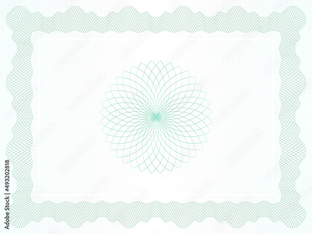 Guilloche background for certificate or diploma and currency design Guilloche background for certificate or diploma and currency design