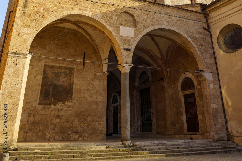 Obraz premium Rieti: historic Duomo