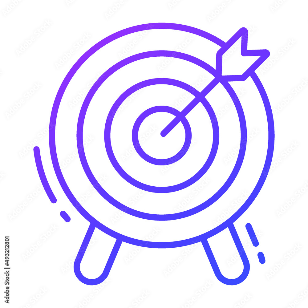 goal vector icon. Illustration for graphic and web design. goal vector icon. Illustration for graphic and web design.