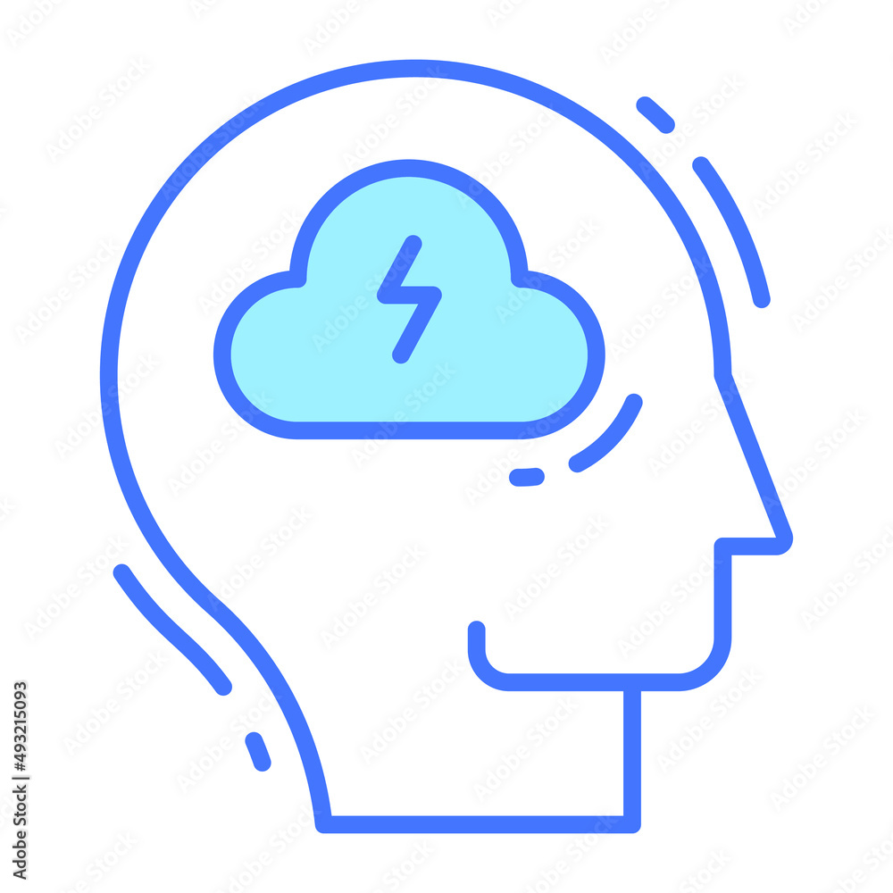 brainstorm vector icon. Illustration for graphic and web design. brainstorm vector icon. Illustration for graphic and web design.