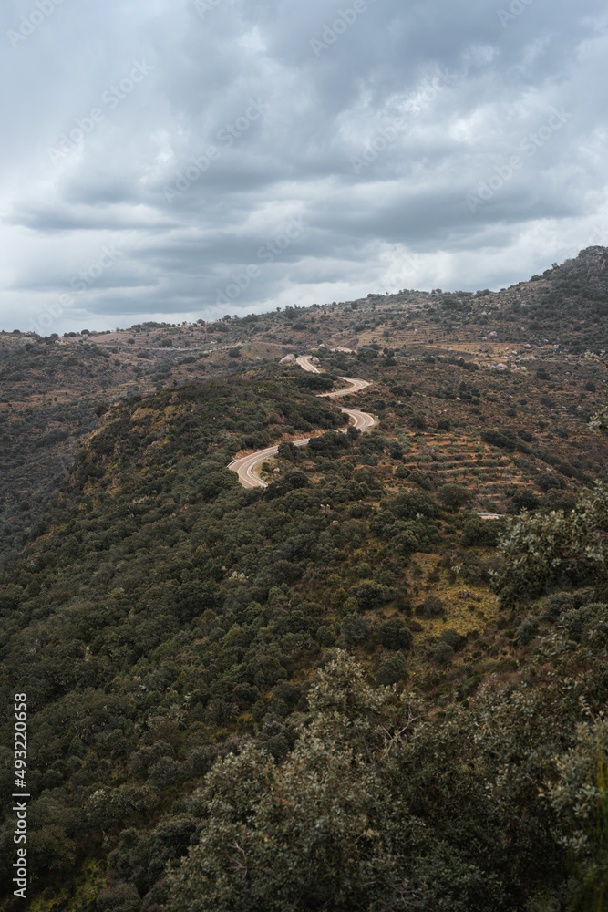 Die Landschaft in Portugal 