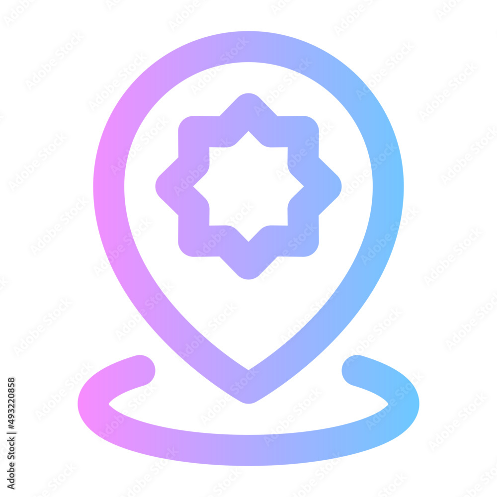 location gradient icon location gradient icon