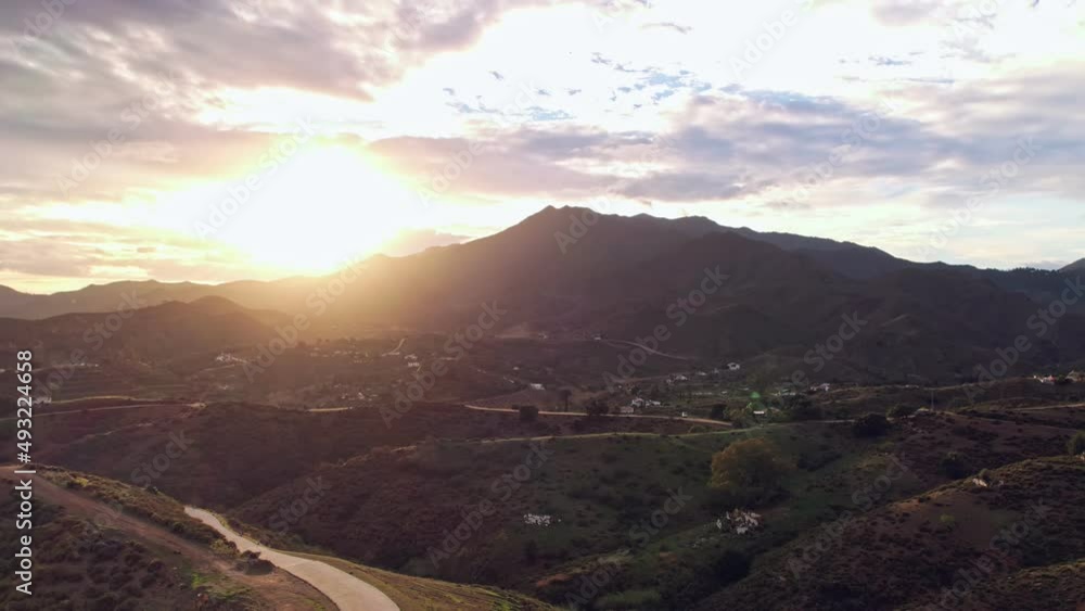 Hyperlapse at some Spanish mountains in Andalusia Hyperlapse at some Spanish mountains in Andalusia