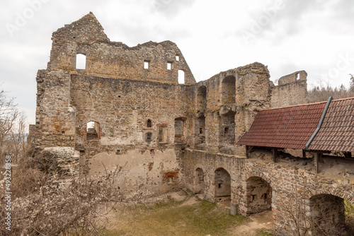 Castle ruin Schaunburg in Schaumberg in Upper Austria