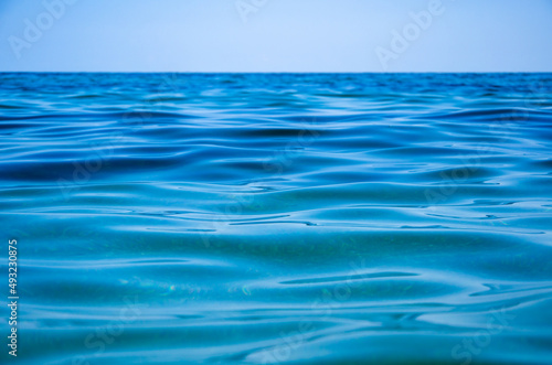 Abstract sea background smooth waves of water
