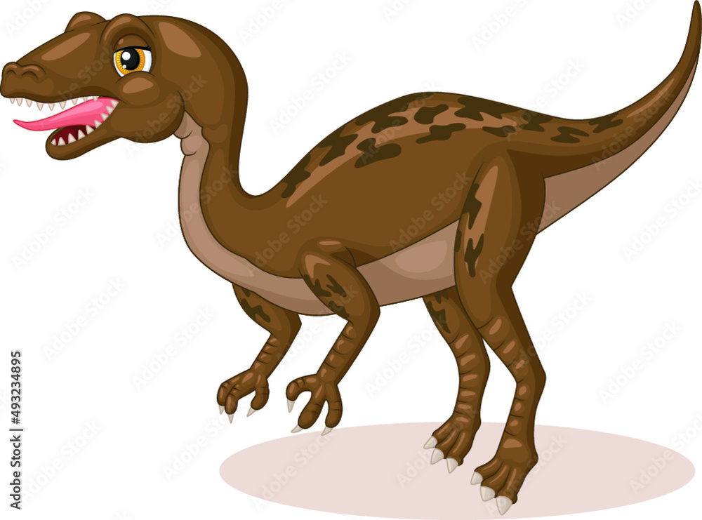 Dinosaur Cartoon Vector Illustration Dinosaur Cartoon Vector Illustration
